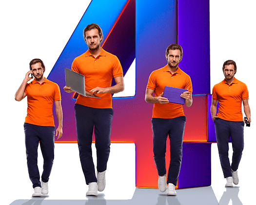 Великолепная четверка Ростелеком в&nbsp;посёлок Каджером (Республика Коми)